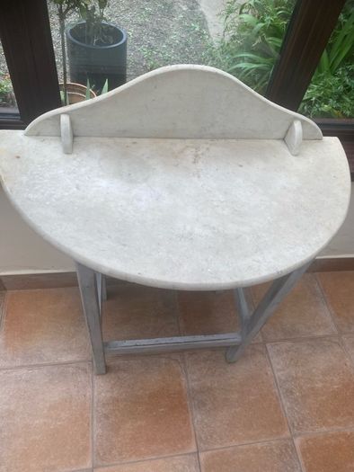 marble topped Table