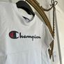 Champion White Cropped T-Shirt Size XS Image 5