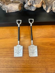 Antique J&Co Sheffield Novelty Sugar Shovels
