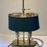 Vintage French Bouillotte Table Lamp Brass Image 9