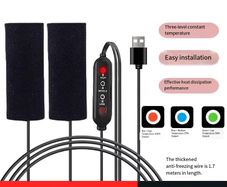 USB electric bike electric heating handlebar cover for riding, keeping warm and heating motorcycle electric bike heater handle