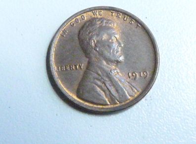 Excellent 1919 cent