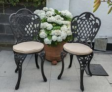 A Pair of Metal Garden chairs