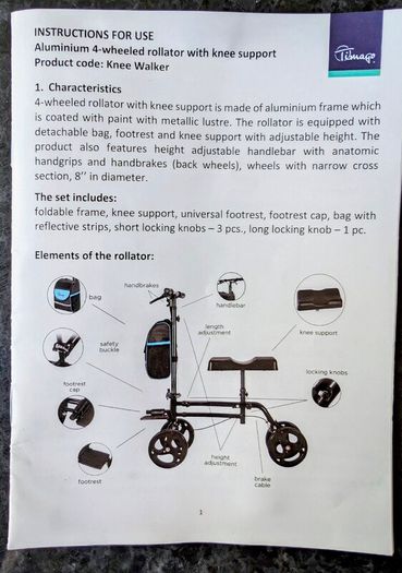Knee Stroller