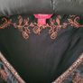 Beautiful Mnsoon Black 100%silk Top Image 3