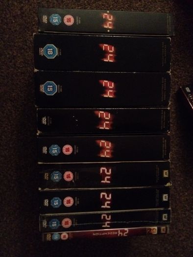Season 1-8 24 + redemption
