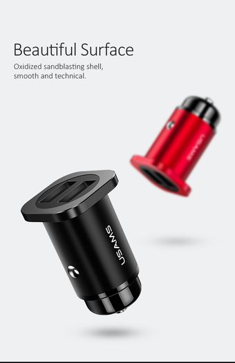 New 5.0V Dual USB Port Fast Car Charger For Samsung