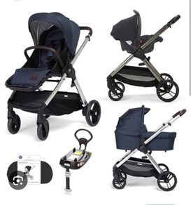 Travel system including  isofix