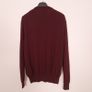 Polo Ralph Lauren Burgundy Wine Red Merino Wool Crewneck Jumper Size XL Image 8