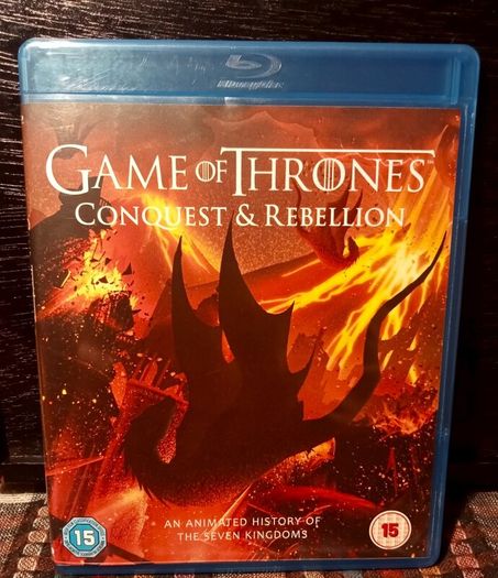 2017. Game Of Thrones .Conquest And Rebellion.  Blu - Ray. DVD