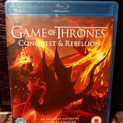 2017. Game Of Thrones .Conquest And Rebellion.  Blu - Ray. DVD