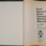 Ford Escort Manual Image 3