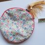 BNWT - A Carolyn Donnelly Eclectic Velveteen Pouch - Make-up / Jewellery / Travel ect ..... Size in Pictures Image 2