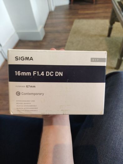 Sigma Lens for Canon Boxed