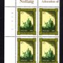 2000 Ireland Christmas Commemorative Stamps Plate Block 1A1A1A1A Mint Never Hinged (MNH) Image 4