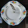 Vintage Cake/Sandwich/Tidbit Plate Image 2
