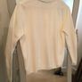 Long Sleeve Cream Ladies Knit size14/16 Image 2