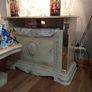 Cream & Gold Italian Baroque style Betty 4 piece living room collection Image 7