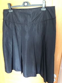 Black A-line skirt 16