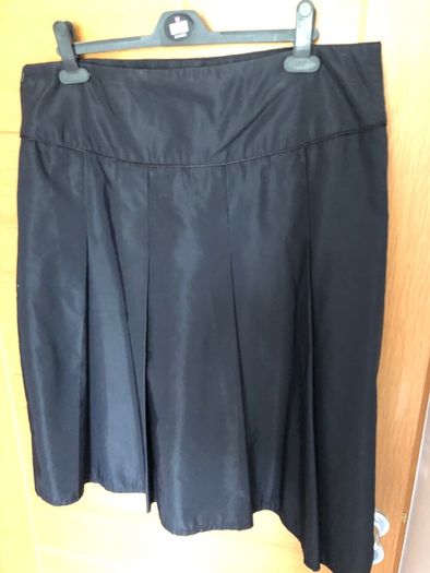 Black A-line skirt 16