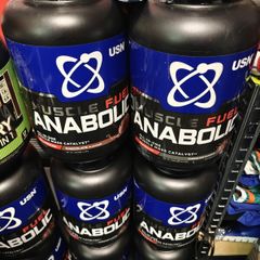 2kg Tubs Of Usn Muscle Fuel Anabolic Protein.