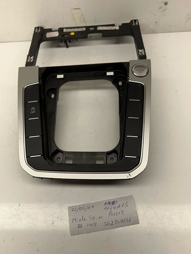 2016 Volkswagen Passat B8 Gear Selector Surround Trim 3g2864263 A2l4b7s