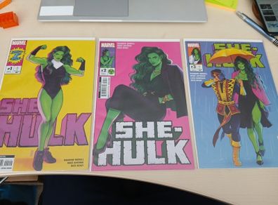 She Hulk 1, 2, 3