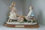 Victorian Boy &amp; Girl Figurine