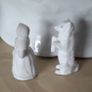 Two Antique - Victorian Bisque - Miniature Figurines Image 5
