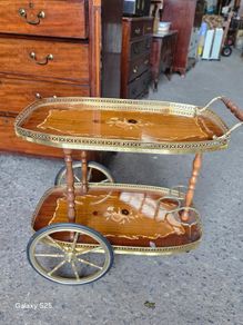 Vintage drinks trolley