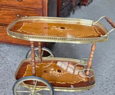 Vintage drinks trolley