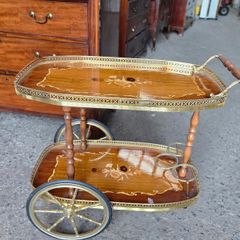 Vintage drinks trolley