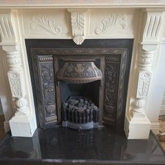 Fireplace with Granite