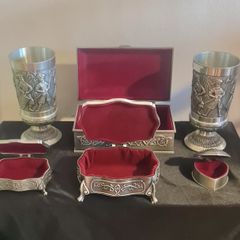 Cladder Ring Mulligar pewter Jewellery box's  never used