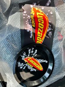 Lucozade tray and mat