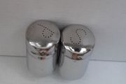 vintage salt and pepper stainless Steel