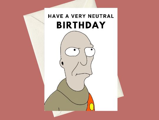 Handmade Futurama Fry Shut up and Take My A5 Birthday Greeting Card, Perfect for gifts, special occasions, or funny card for fans of the TV Show