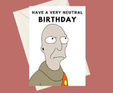Handmade Futurama Fry Shut up and Take My A5 Birthday Greeting Card, Perfect for gifts, special occasions, or funny card for fans of the TV Show