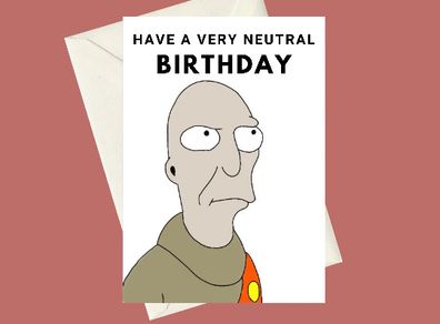 Handmade Futurama Fry Shut up and Take My A5 Birthday Greeting Card, Perfect for gifts, special occasions, or funny card for fans of the TV Show