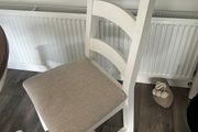 Solid wood dining chair x 4