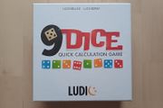Nine Dice Quick Maths Family Board Game