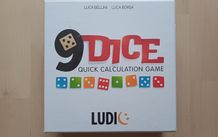 Nine Dice Quick Maths Family Board Game