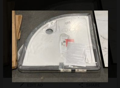 Garden cabin shower trays