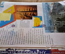 New Complete Geography book. Charles Hayes printed 2000