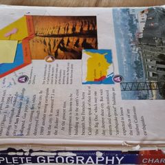 New Complete Geography book. Charles Hayes printed 2000
