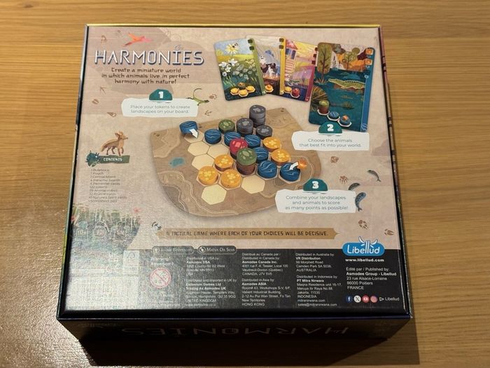 Harmonies Board Game