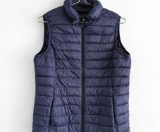 Pre Owned Dunnes Stores Navy Puffer Gilet Bodywarmer