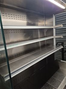 Stainless Steel Commercial Refrigerated Display Fridge - Diamond MTX-12/R2