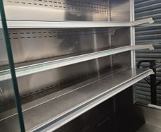 Stainless Steel Commercial Refrigerated Display Fridge - Diamond MTX-12/R2