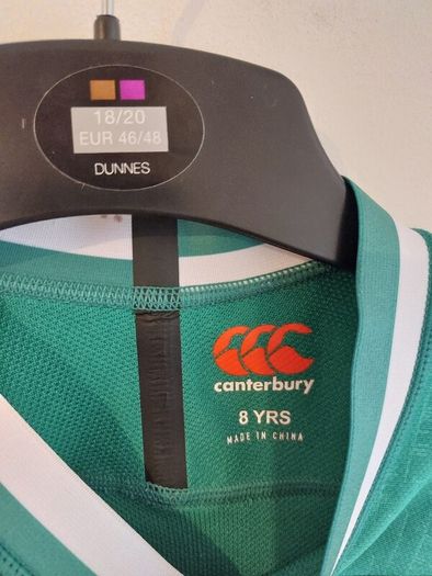 ireland rugby jersey